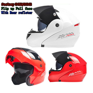 <span class=keywords><strong>Casque</strong></span> de <span class=keywords><strong>moto</strong></span> go-karts design à la mode Casques de sécurité rabattables avec réflecteur arrière - Product Image 1
