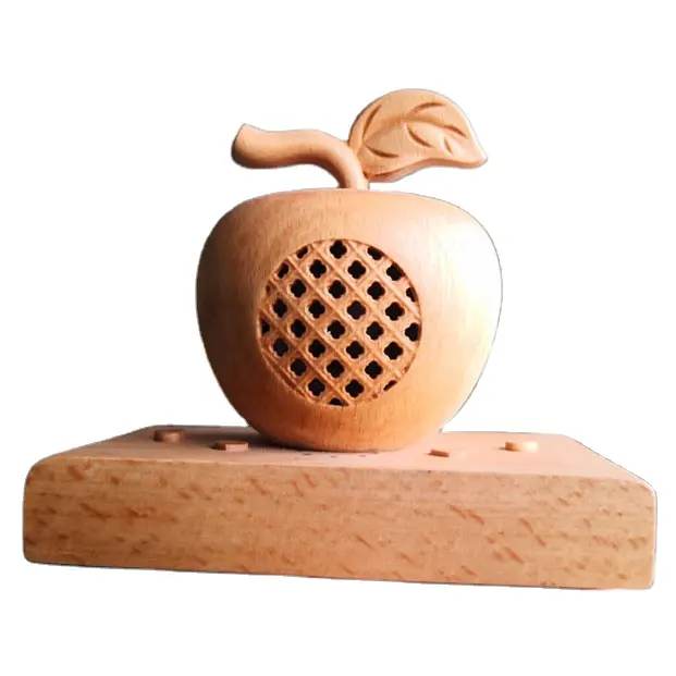 Boîte à musique en bois personnalisée, boîte à musique Apple créative, 8 pièces, cadeau d'anniversaire