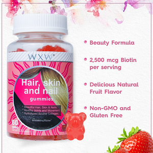 WXW-Las mejores gomas para la piel y las uñas, gomitas más fuertes para el cabello, la piel y las uñas - Product Image 5