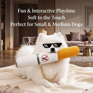 Juguetes de Peluche para Perros Adorables de Yiwu, Directo de Fábrica, Disponibles en Stock - Juguetes Sonoros Duraderos y Masticables para el Compañero Diario y Alivio del Aburrimiento - Product Image 5