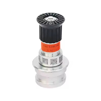 Peralatan Pemadam Kebakaran Merek OEM, Nozzle Semprotan Air Multifungsi, Selang Pemadam Kebakaran, Aluminium Alloy, Portabel, Tahan Lama