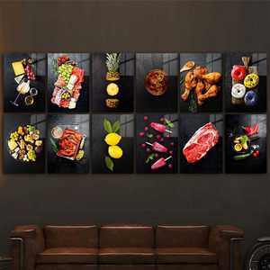 Fruit Groenten En Delicatessen Acryl Kunst Muurschildering Poster Andere Voedsel Keuken Schilderij Muurkunst Voor Woonkamer Decor - Product Image 4