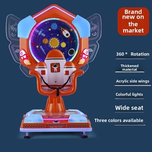 Usine directe 2024 nouvelle voiture à bascule électrique à pièces pour enfants grande roue pivotante Machine à jetons 1 an - Product Image 3