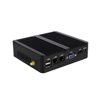Offre Spéciale J1900 processeur Quad Core win7/8/10 linux Mini PC double gigabit ethernet ordinateur Portable intégré sans ventilateur