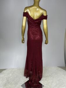 Gaun <span class=keywords><strong>Prom</strong></span> payet wanita elegan 2025 gaun Maxi malam model A-Line tanpa tali sesuai pesanan dapat dicuci untuk pesta musim panas - Product Image 5