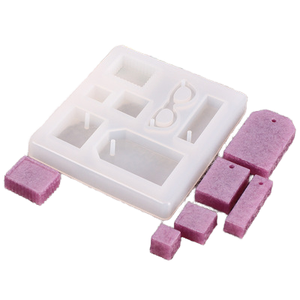 <b>Silicone</b> soap eco-friendly DIY cake candle resin mold, BPA-free, handmade pastry <b>tool</b>, easy to clean, customizable color - Product Image 2