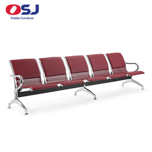 Sillas de espera para aeropuerto con cojín, silla de 3-5 plazas para hospital, banco de conexión para estaciones públicas - Product Image 1