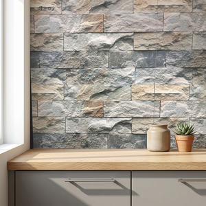 Tuiles murales en céramique de qualité supérieure, nouvelle conception, marque Vistaar, briques de pierre, tuiles d'élévation, 12x24 300x600mm 30x60cm pour usage extérieur - Product Image 5
