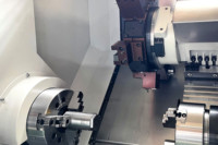 Tour horizontal CNC GUOSHENG IHT625MS, diamètre de tournage 625 mm, pour arbres, brides et pièces en fonte