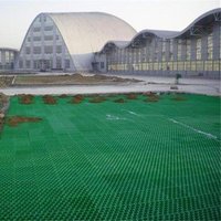 Tapis de boue pour paddock pavage perméable grilles d'herbe en plastique pour cheval arène stabilisation du sol usage équestre