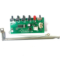 Module de radio éducatif DIY, récepteur FM, jouet scientifique en bois pour enfants, HSC3124, 1 oz de cuivre, développement de PCBA personnalisé