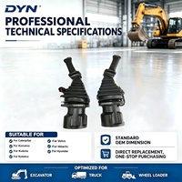 Ensemble de poignée de joystick pour mini-excavatrice DYN, tige de commande hydraulique gauche/droite U35 KX121 K030, pièces en fonte pour commande pilote