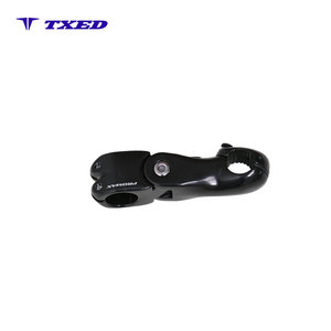 Tige de guidon de vélo de montagne réglable YingLong MA-536S-8 noire 286x254mm 110mm en alliage d'aluminium pliable - Product Image 2