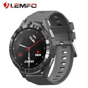 Новый LEMFO LEM16 4G Смарт часы 6 ГБ ОЗУ 128 Гб ROM 4G сим-карты, Wi-Fi, GPS и Android 11 Мужская Большой экран умные часы 2022