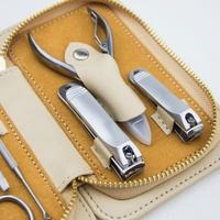 Kit professionnel de coupe-ongles et ciseaux en acier inoxydable avec outils de maquillage pour manucure et pédicure - Coffret cadeau durable