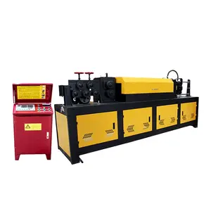 Automatic CNC Rebar Stainless Steel Wire Mesh Wire Rod Straightening And Cutting Machine Wire Straightening and Cutting Machine