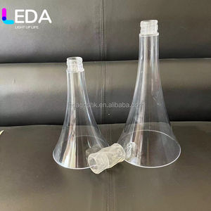 Jarrón de Metal de Lujo LEDA al por Mayor, en Dorado, Plateado, Blanco y Negro, con Forma de Florero, para Decoración de Centros de Mesa en Bodas, Elegante - Product Image 3