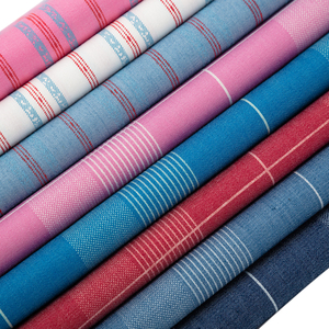 Offre Spéciale diverses couleurs rayure 100% coton mince denim <span class=keywords><strong>jeans</strong></span> tissu - Product Image 5