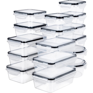 Ensemble de boîtes à lunch en plastique sans BPA pour repas, soupes, légumes, fruits, enfants, congélation, micro-ondes, contenants de stockage alimentaire - Product Image 2