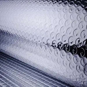 Burbuja doble del papel de aluminio del aislamiento del ático reforzada con la deformación de la burbuja de la barrera radiante de la espuma de EPE