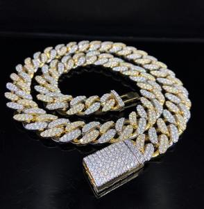 Pulsera de Plata de Ley 925 con Moissanita VVS, Joyería Personalizada con Dijes, Regalo de Boda de Lujo, Accesorio de Moda con Piedra Brillante - Product Image 4