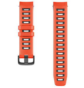 Nouveauté - Bracelet en silicone bicolore avec boucle noire pour montre <span class=keywords><strong>Garmin</strong></span> Instinct/<span class=keywords><strong>Garmin</strong></span> Instinct Esports - Product Image 2