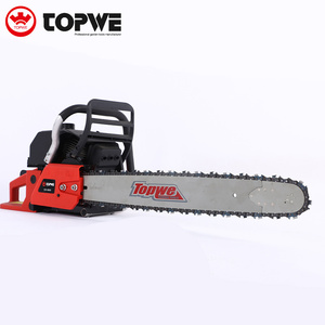 Topwe chất lượng hàng đầu thanh chuỗi Saw 82cc Xăng Chainsaw bán buôn Cây máy cắt - Product Image 1