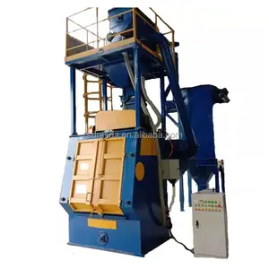 Q3210 Crawler Tumble Rubber Belt Wheel Shot Blasting Machine