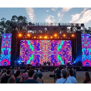 China Stage Background Hd Led Hot Video Wall Display Shenzhen P4.81 Hard Link Rental Display Led Screen