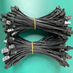 Кабельная сборка Custom 4Pin 22AWG NANO-FIT2.5-4P, 2.5-4P, с ПВХ изоляцией, луженый медный проводник, черный жгут проводов - Product Image 5