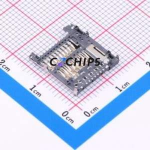 TF-41-DG2.25 SD Card / Memory Card Connector SMD Connector - Product Image 2