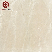 Nouveaux carreaux de sol en marbre beige Marfil crème ivoire pour la décoration d'intérieur, marbre de surface poli beige crème