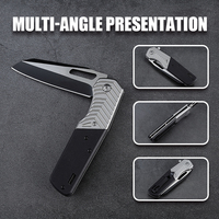 Couteau de survie pliable d'extérieur en acier 3Cr13 personnalisé Hongrui, couteau de poche pour le camping et la chasse avec manche en G10+acier