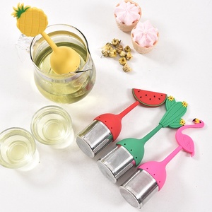 <span class=keywords><strong>Infuseur</strong></span> à thé en acier inoxydable, maille en plastique, forme originale mignonne, passoire, 1 pièce - Product Image 4