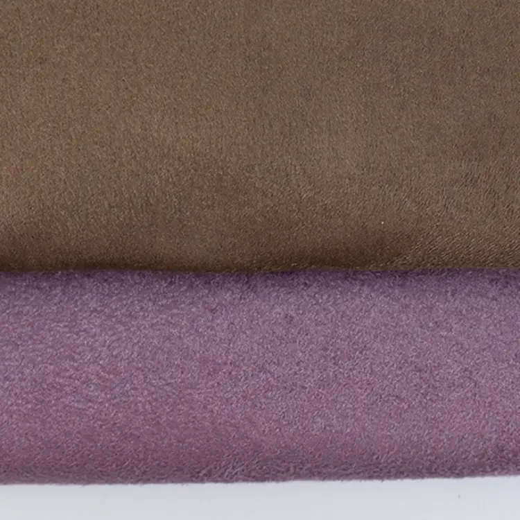 Suede çözgü örgü süet kumaş tutkal kabartma mikrofiber süet döşemelik kumaş