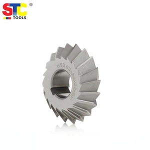 Din842高速钢钴度心轴孔硬质合金立铣刀角倒角双角铣刀 - Product Image 4