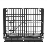 Nouvelle conception moderne de cages d'élevage pour chats solides avec plateau en plastique, maison pour chats d'intérieur à 4 étages