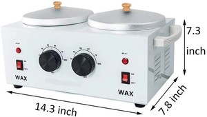 Hot Selling Double Pot Wax Warmer Heater Electric Professional Dual Pro Salon Hot <b>Paraffin</b> - Product Image 5
