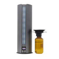 Difusor de Aroma Nebulizador sin Agua para Montar en la Pared, Venta al por Mayor, 7 Niveles de Intensidad de Aroma y Ajustes de Temporizador de Niebla de 24 Horas