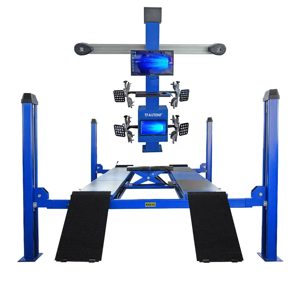 Máquina de alinhamento da roda 3d tipo/alinhador da roda/elevador de 4 pontas