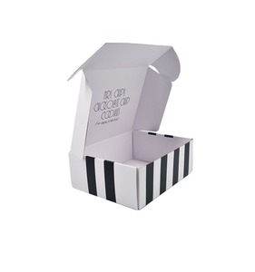 2023 New Design Custom Logo Luxury Shoes <b>Boxes</b> with logo Packaging Cosmetic Corrugated Mailer Hot Sale Gift Box - Product Image 3