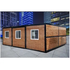 Vorgefertigter modularer Container Büro bewegliches Vorgefertigtes Haus Container flach verpackter Container, kann mit Anhänger-Schale sein