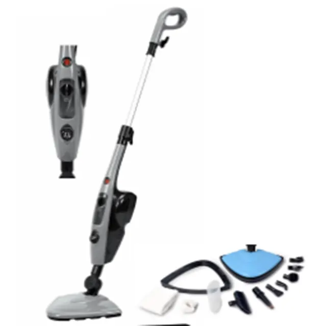 Steam Mop Vacuum Cleaner Hot Sale Pembersih Pel Multi Fungsi 10 In 1 Steam Mop