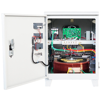 Stabilisateur de tension monophasé AVR 10KVA 15KVA 20KVA, régulateur de tension automatique de type servo 220V AC, protecteur de tension pour toute la maison