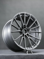Jantes en alliage d'aluminium argentées et noires 18 19 20 21 22 24 pouces, roues forgées pour BMW F30 F10 E90 G30 G20 G46