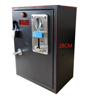 Boîtier de contrôle à minuterie à monnayeur de haute qualité avec affichage du compte à rebours pour lave-linge et sèche-linge, modèle FR-4 PCB/PCBA LFT-XJ02, Nouvelle Arrivée
