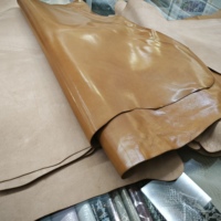 Cire à l'huile brune cuir tanné végétal pleine fleur peau de mouton véritable pour chaussures sacs à main bricolage artisanat