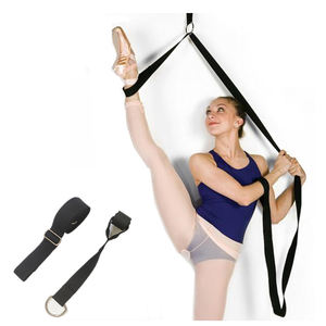 Correa de estiramiento de pierna de algodón directa de fábrica correa de estiramiento de flexibilidad de puerta ajustable fácil de instalar gran oferta - Product Image 1