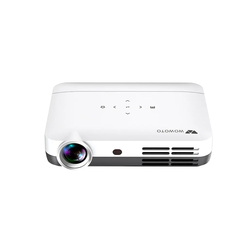 WOWOTO >3500 lumens Android HD 4K USB HDMI-in Video WIFI Bluetooth LED Home Theater Pocket 1080P Mini WIFI Projector