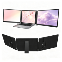 Moniteur portable 15,6 pouces OEM ODM, double écran, extension d'écran, certifié CE RoHS FCC, commande en gros, Plug and Play, électronique grand public